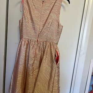 Jessica Simpson Pink and Cream Kids Dress